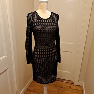 bebe bodycon little black dress. NWOT